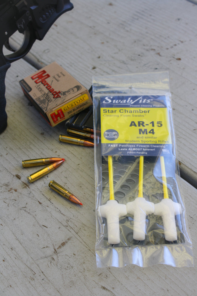 Swab-its® AR-15/M4 Modern Sport Rifle (MSR) Star Chamber Cleaning Foam Swabs™